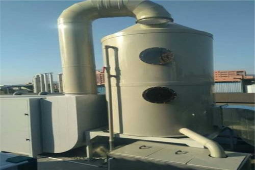 云南西雙版納鍍鋅線pp噴淋塔廠家供應 重慶夏焱 pp廢氣凈化塔制品廠